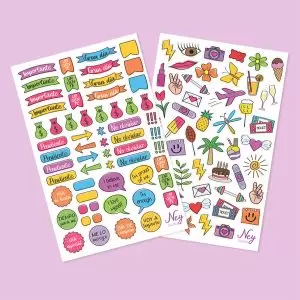 Stickers Modelo 23-24